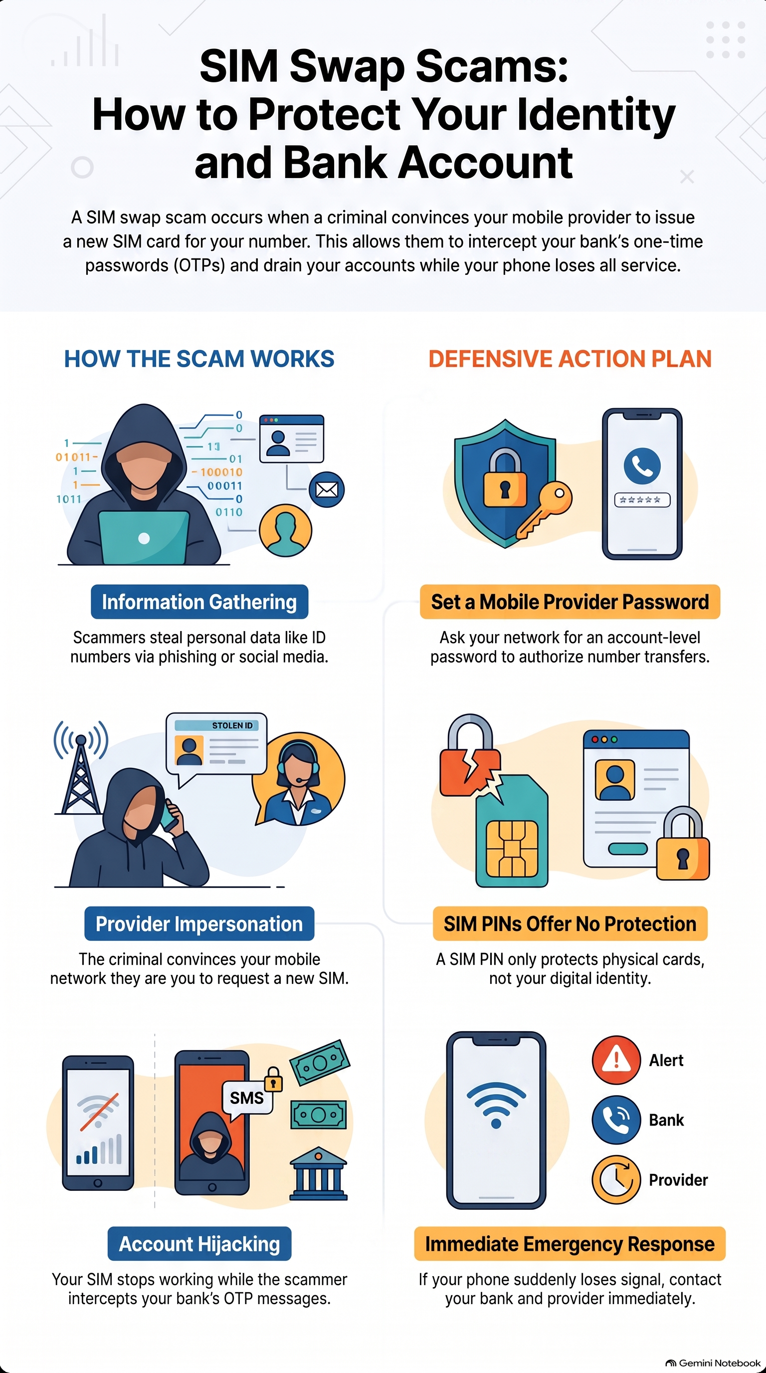 SIM Swap Scam: How Fraudsters Steal Your Bank OTPs