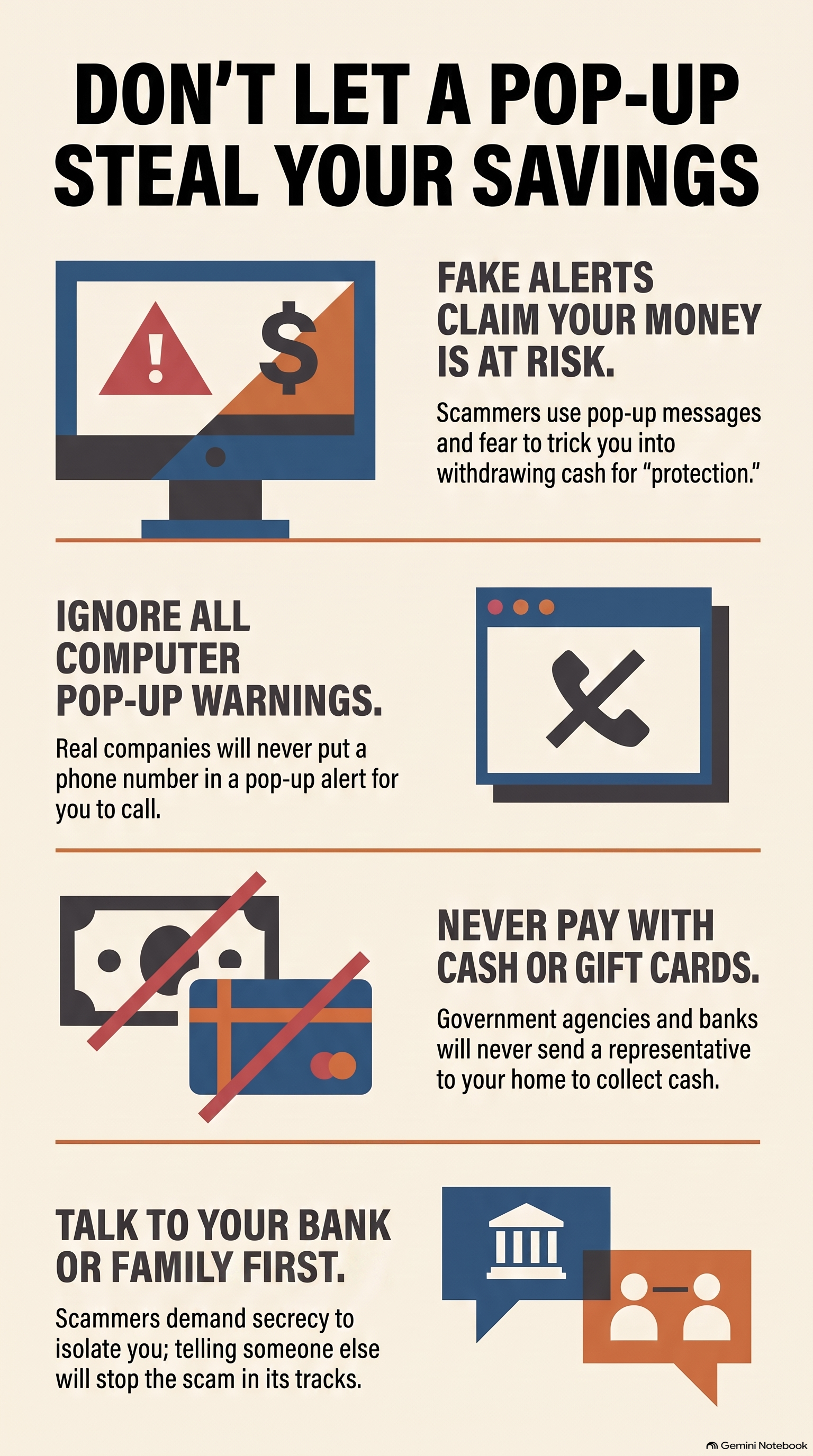 Fake computer warning leads to a $20,000 scam