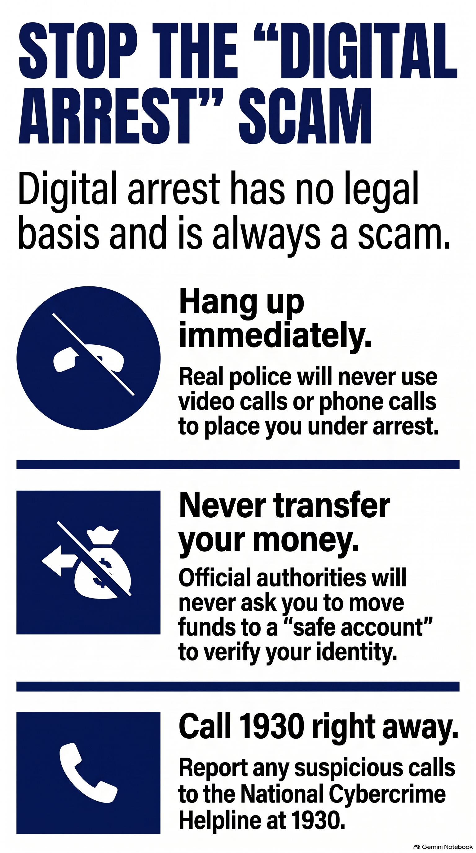 Senior Saved from Fake 'Digital Arrest' Cyber Scam
